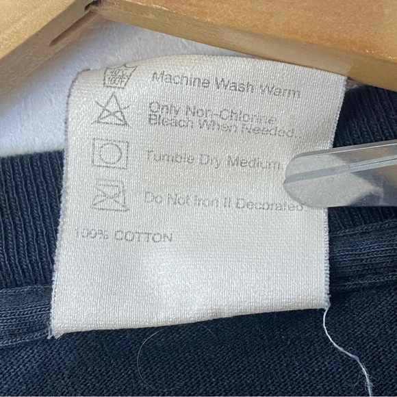 Vintage 1991 Planet Hollywood Orlando Black Short Sleeve T Shirt Made In USA L - Picture 6 of 6